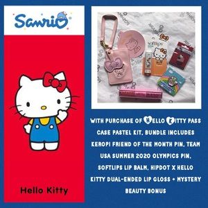 NWT - 🎀Hello Kitty Pass Case Pastel Kit Bundle🎀